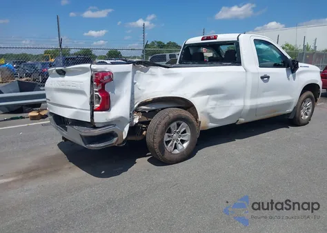 2023 Chevrolet Silverado C1500 z USA, uszkodzony, nr VIN 3GCNAAED6PG172625